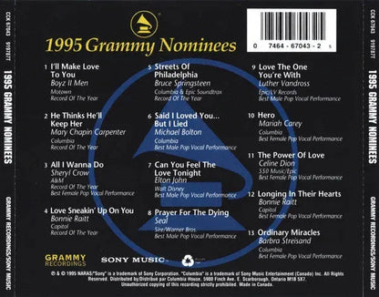 Various : 1995 Grammy Nominees (CD, Comp, Club)