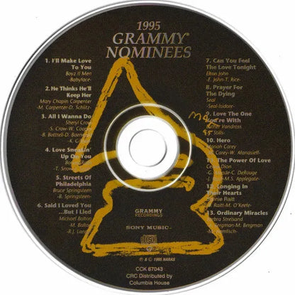 Various : 1995 Grammy Nominees (CD, Comp, Club)