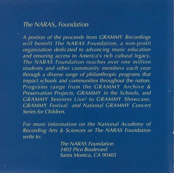 Various : 1996 Grammy Nominees (CD, Comp, Club)