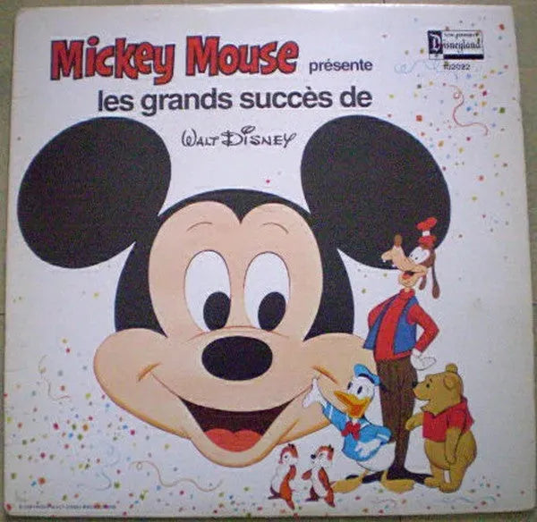 Mickey Mouse (2) : Les Grands Succès De Walt Disney  (LP, Comp)