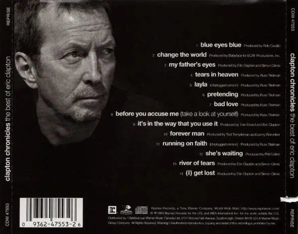 Eric Clapton : Clapton Chronicles - The Best Of Eric Clapton (HDCD, Comp)