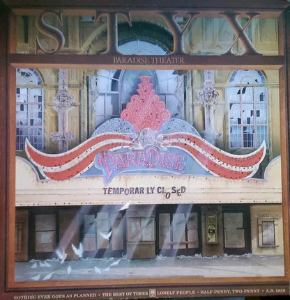 Styx : Paradise Theatre (LP, Album, Club, Gat)