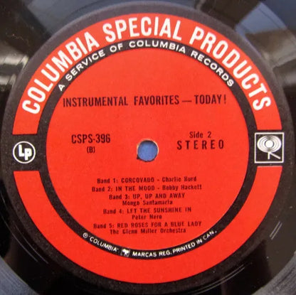 Various : Instrumental Favorites Today (LP, Comp)