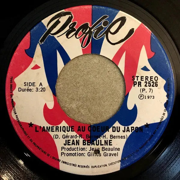 Jean Beaulne : L'Amerique Au Coeur Du Japon / Le Nez Dans Le Miroir (7", Single)