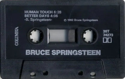 Bruce Springsteen : Human Touch / Better Days (Cass, Single)