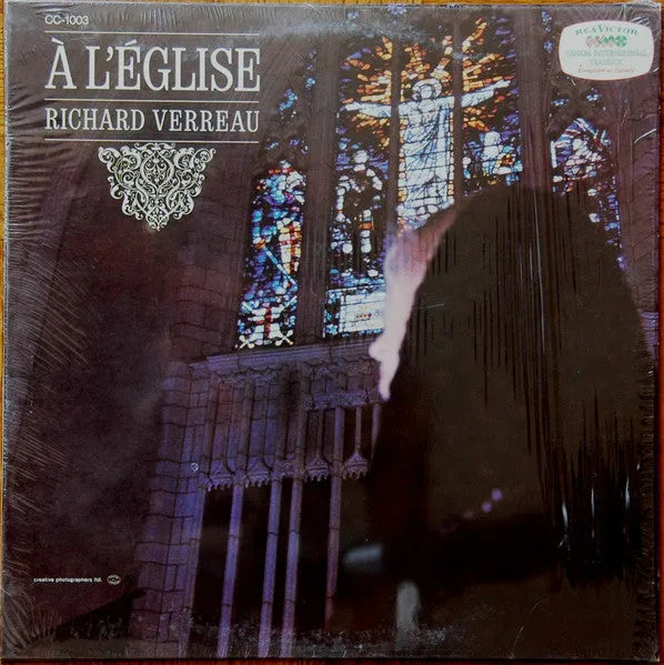 Richard Verreau : À L'Église  (LP, Album, Mono)