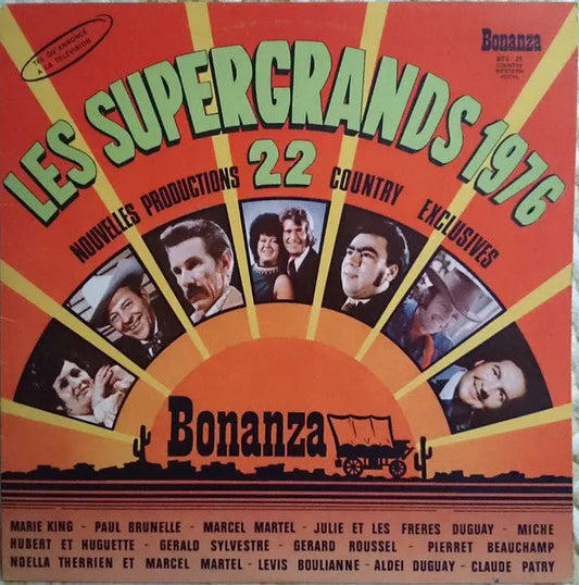 Various : Les Supergrands 1976 (LP, Comp)