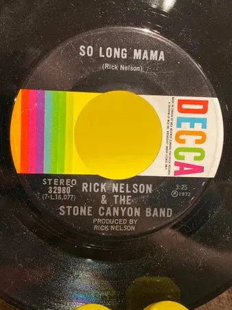 Rick Nelson & The Stone Canyon Band : Garden Party (7", Single)