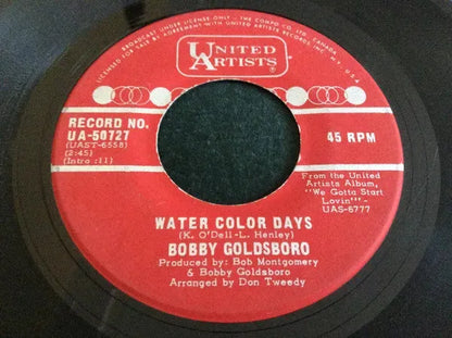 Bobby Goldsboro : Watching Scotty Grow / Water Color Days (7", Single)