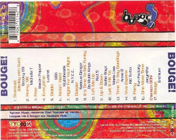 Various : Bouge! (CD, Comp, Mixed)