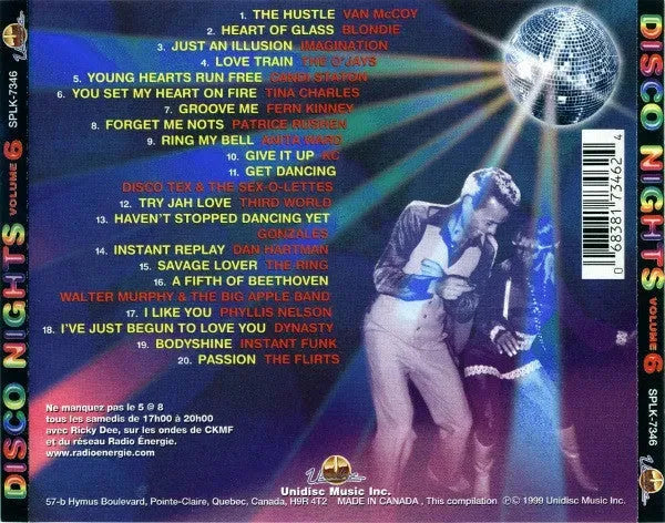 Various : Disco Nights Volume 6 (CD, Comp)