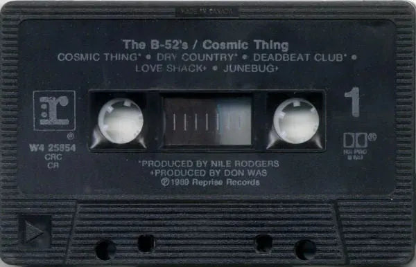 The B-52's : Cosmic Thing (Cass, Album, Club, Dol)