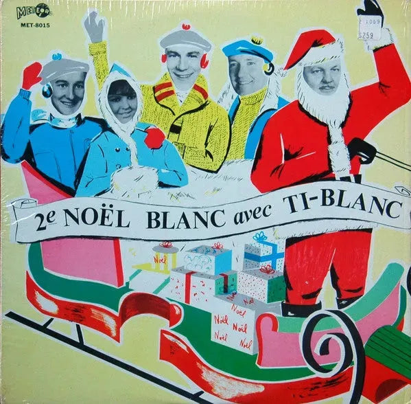 Various : 2e Noël Blanc Avec Ti-Blanc (LP, Comp, Mono)