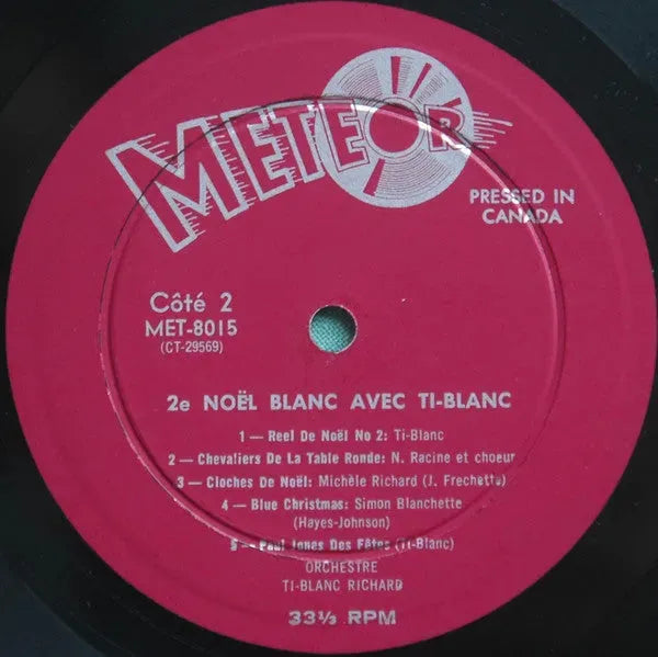 Various : 2e Noël Blanc Avec Ti-Blanc (LP, Comp, Mono)