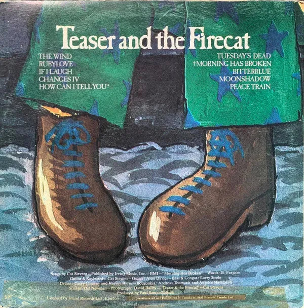 Cat Stevens : Teaser And The Firecat (LP, Album, Gat)