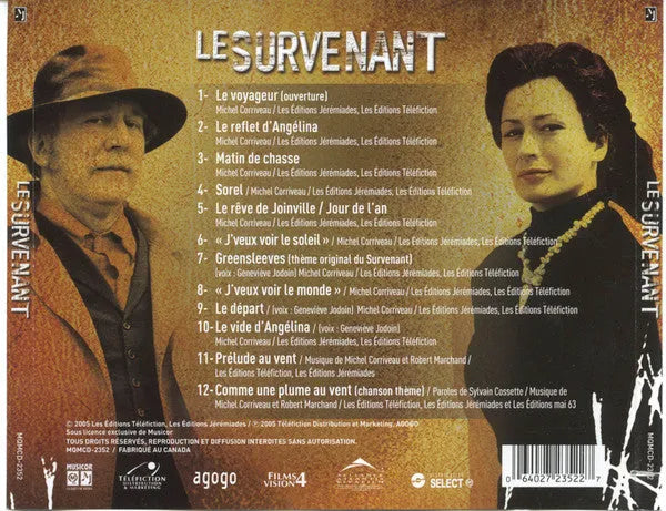 Michel Corriveau : Le Survenant (Original Motion Picture Soundtrack)  (CD, Album)