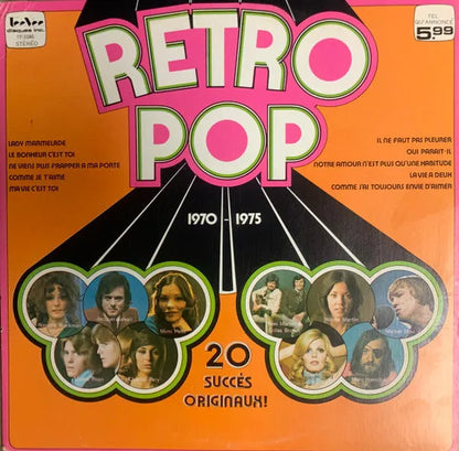 Various : Retro Pop (1970-1975 20 Succès Originaux!) (LP, Comp)