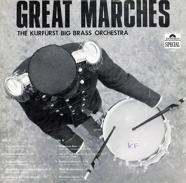 Blasorchester "Großer Kurfürst" : Great Marches (LP)