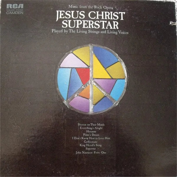 Living Strings And Living Voices : Music From The Rock Opera Jesus Christ Superstar (LP)