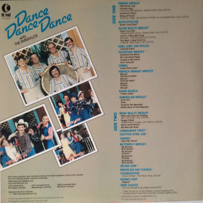 The Emeralds (10) : Dance Dance Dance With The Emeralds (LP, Album)