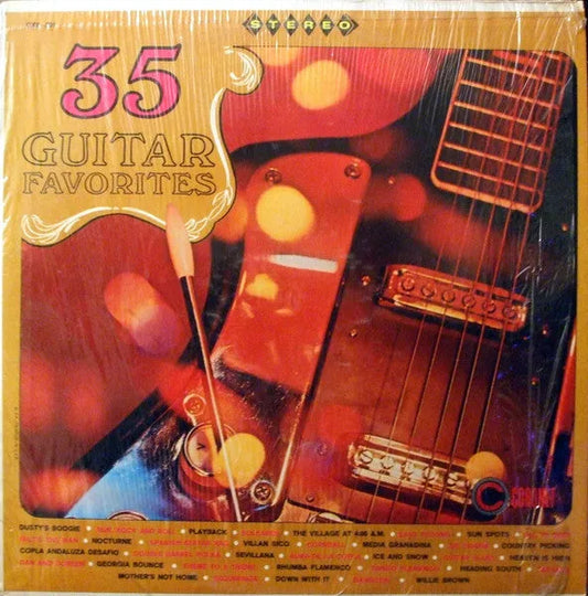 Various : 35 Guitar Favorites (LP, Comp)