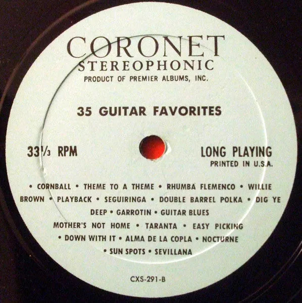 Various : 35 Guitar Favorites (LP, Comp)