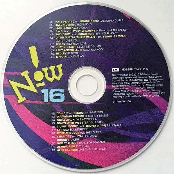 Various : Now! 16 (CD, Comp)