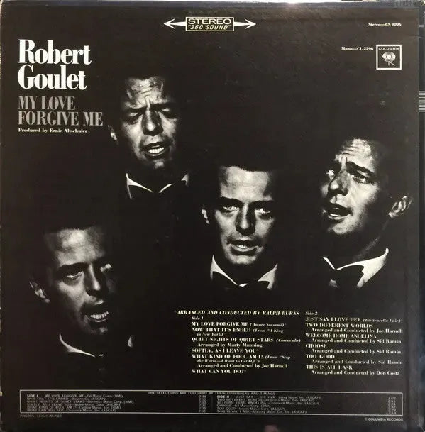 Robert Goulet : My Love Forgive Me (LP, Album)