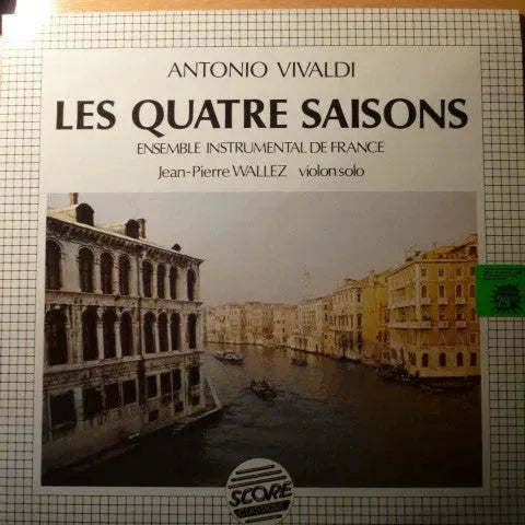 Antonio Vivaldi - Ensemble Instrumental De France, Jean-Pierre Wallez : Les Quatre Saisons (LP, RE)