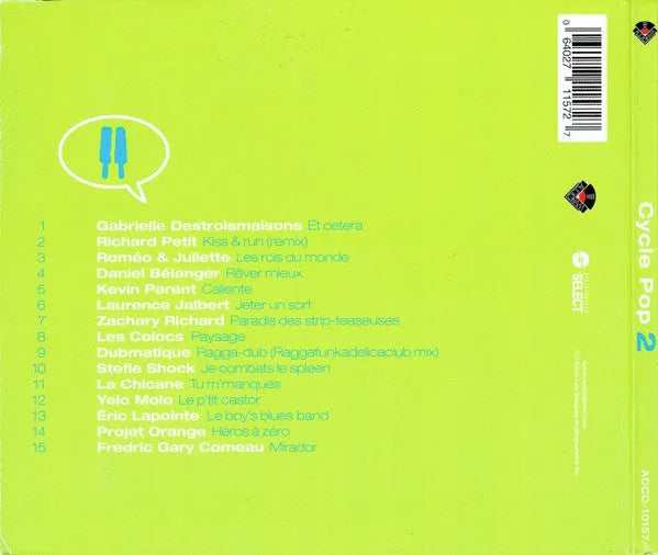 Various : Cycle Pop 2 (CD, Comp)