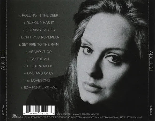 Adele (3) : 21 (CD, Album)