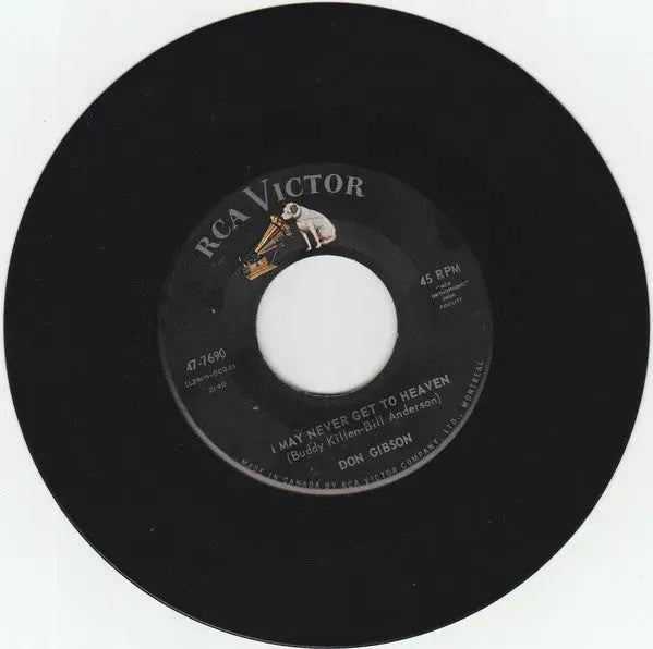 Don Gibson : Just One Time (7", Single)