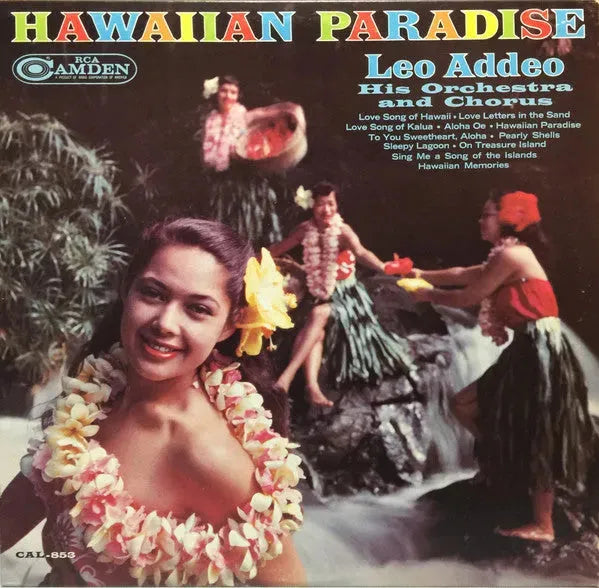 Leo Addeo And His Orchestra And Chorus : Hawaiian Paradise (LP)