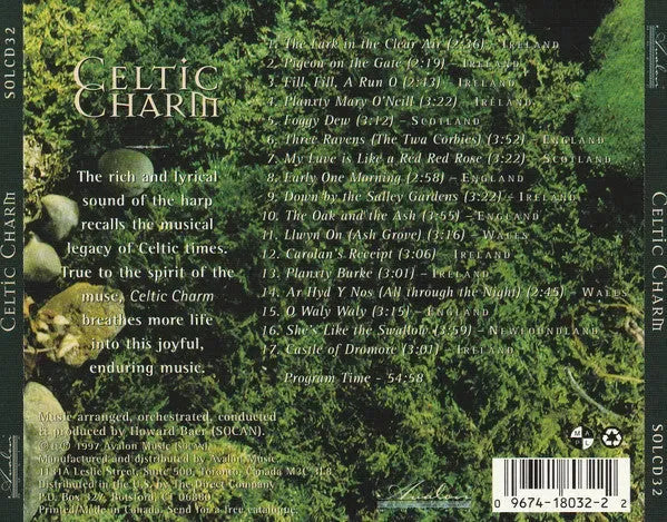 Howard Baer : Celtic Charm (CD, Album)