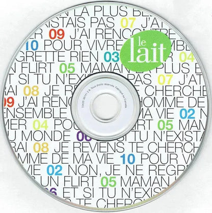 Various : Le Lait, L'album Blanc (CD, Comp)