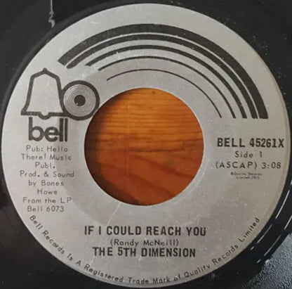 The Fifth Dimension :  If I Could Reach You (7", Single)