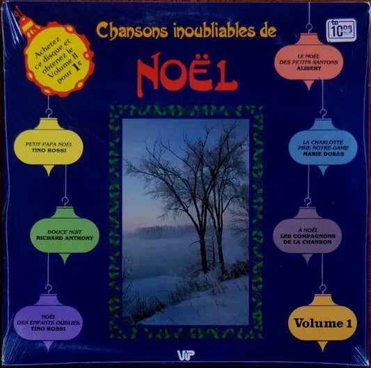 Various : Chansons Inoubliables De Noël, Volume 1 (LP, Comp)