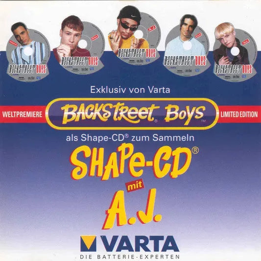 Backstreet Boys : Shape-CD A.J. (CD, Shape, Ltd)