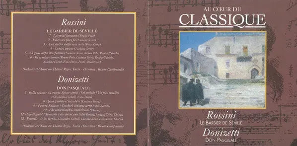 Gioacchino Rossini / Gaetano Donizetti : Le Barbier De Séville / Don Pasquale (CD, Comp)