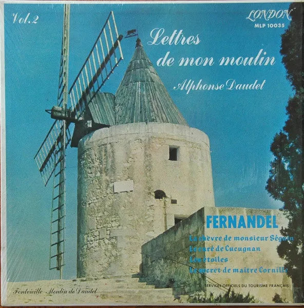 Fernandel : Lettres De Mon Moulin, Vol.2 (LP, Mono)