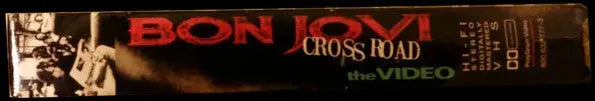 Bon Jovi : Cross Road / The Best Of Bon Jovi (VHS, Comp, NTSC)