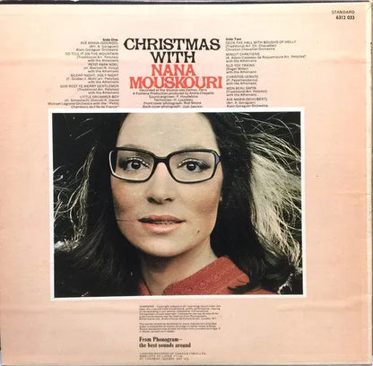 Nana Mouskouri : Christmas With Nana Mouskouri (LP, Album)