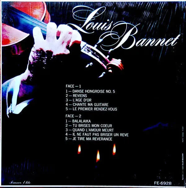 Louis Bannet : Louis Bannet, Vol.2 (LP, Mono)