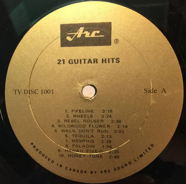 Various : 21 Guitar Hits (LP, Album)