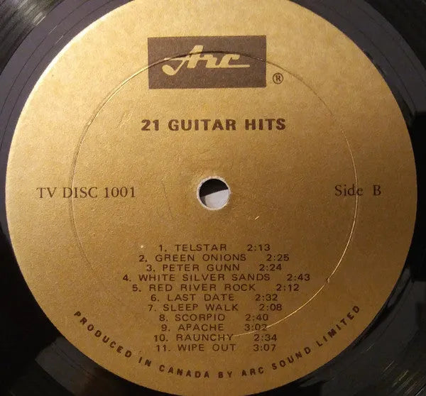 Various : 21 Guitar Hits (LP, Album)