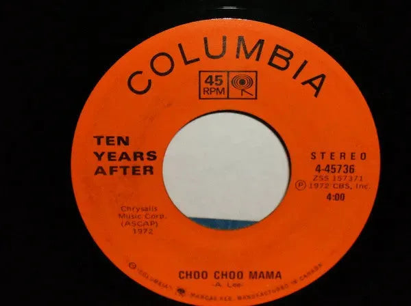 Ten Years After : Choo Choo Mama (7", Single)