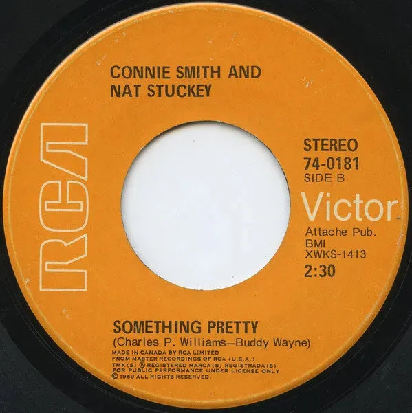 Connie Smith And Nat Stuckey : Young Love (7", Single)