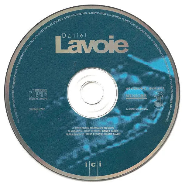 Daniel Lavoie : Ici (CD, Album)