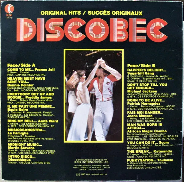 Various : Disco Bec (LP, Comp)