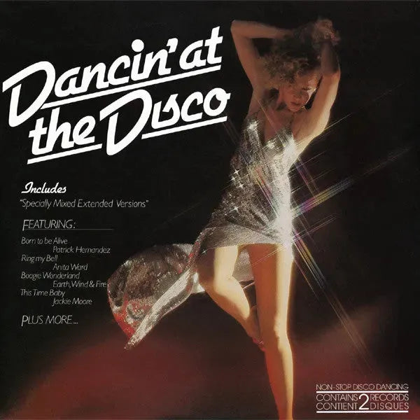 Various : Dancin' At The Disco (2xLP, Comp, Mixed)